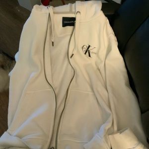 Calvin Klein Hoodie White (Medium)